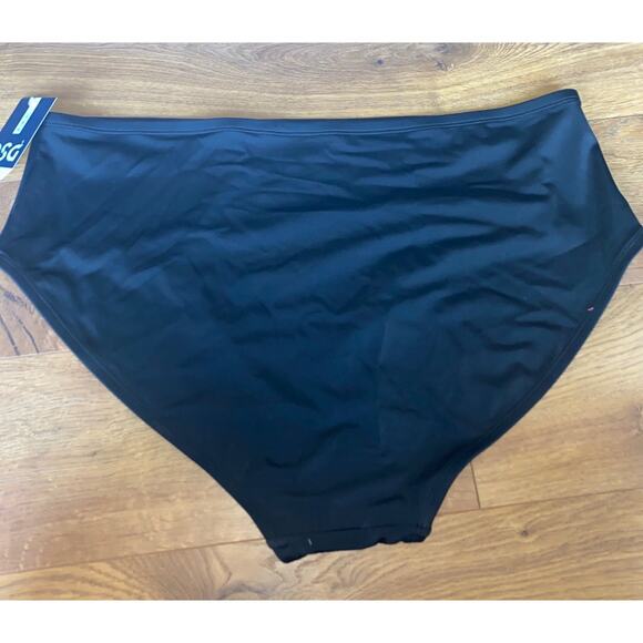DSG Dicks Sporting Goods Women's Bathing Suit Bottoms 2X NWT Black - Picture 2 of 3